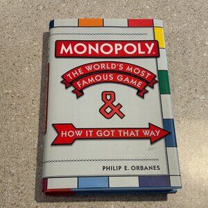 MONOPOLY The World's Most Famous Game & How It Got That Way Hardcover Book